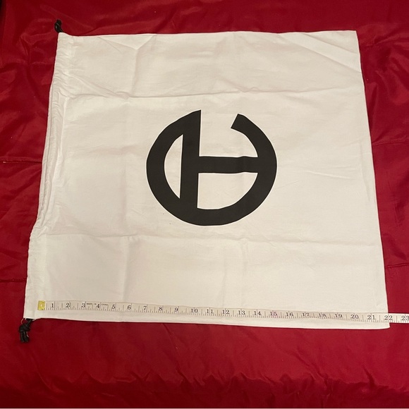 Telfar | White & Black Logo Drawstring Dust Bag Brand New, Pre Owned, Never Used - Picture 13 of 13